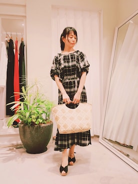 「Banago（バナゴ）のアイテム」を使った、Katieさん（レディース・162cm）の春コーディネート