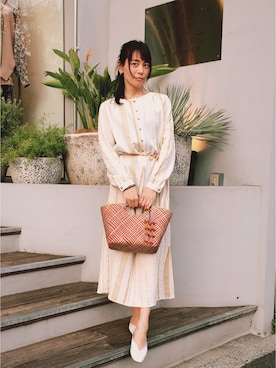 Katieさん（レディース・162cm）の春コーディネート