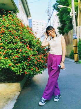 Katieさん（レディース・162cm）の夏コーディネート