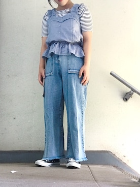 あゆみさん(レディース・154cm)の夏コーディネート