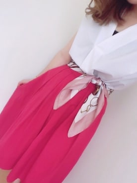 「おんなのこコーデ」｜「アイテム（財布/小物）」を使った、ri--yurimoさん（レディース・159cm）の夏コーディネート