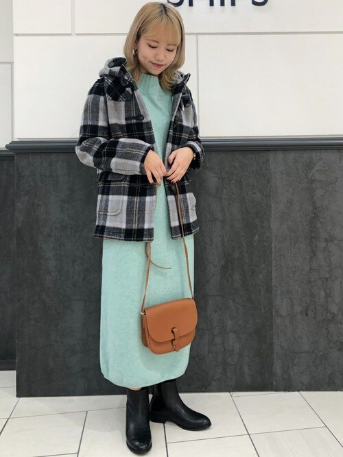 森 Ships テラスモール湘南店 Shipsのダッフルコートを使ったコーディネート Wear