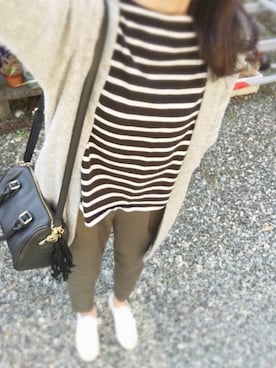 「CONVERSE（コンバース）のCONVERSE コンバース ジャック パーセル / JACK PURCEL（スニーカー）」を使った、kikiさん（レディース・163cm）の秋コーディネート