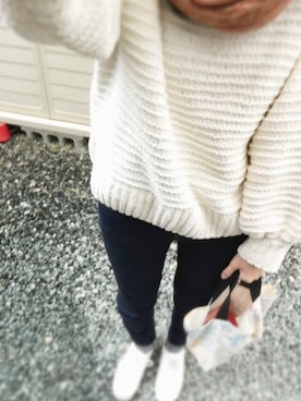 「CONVERSE（コンバース）のCONVERSE コンバース ジャック パーセル / JACK PURCEL（スニーカー）」を使った、kikiさん（レディース・163cm）の秋コーディネート