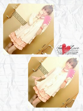 「CECIL McBEE（セシルマクビー）のアイテム（スカート）」を使った、LadiesLike　優稀。®さん（メンズ・171cm）の春コーディネート