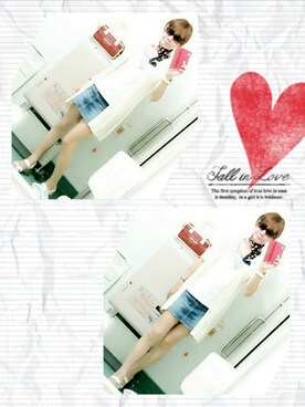 「CECIL McBEE（セシルマクビー）のアイテム（カーディガン/ボレロ）」を使った、LadiesLike　優稀。®さん（メンズ・171cm）の秋コーディネート