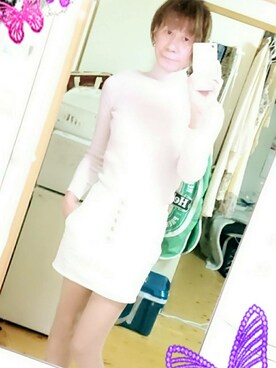 「CECIL McBEE（セシルマクビー）のアイテム（スカート）」を使った、LadiesLike　優稀。®さん（メンズ・171cm）の秋コーディネート