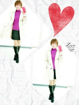 「CECIL McBEE（セシルマクビー）のアイテム（トレンチコート）」を使った、LadiesLike　優稀。®さん（メンズ・171cm）の秋コーディネート