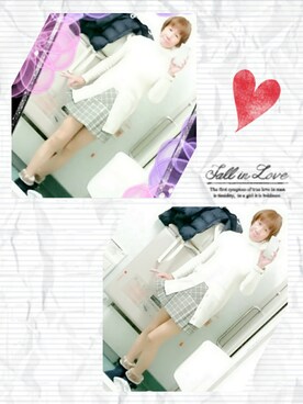 「CECIL McBEE（セシルマクビー）のアイテム（カーディガン/ボレロ）」を使った、LadiesLike　優稀。®さん（メンズ・171cm）の冬コーディネート