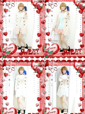 「CECIL McBEE（セシルマクビー）のアイテム（トレンチコート）」を使った、LadiesLike　優稀。®さん（メンズ・171cm）の秋コーディネート