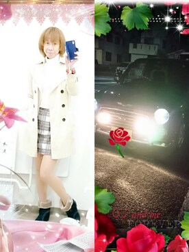 「CECIL McBEE（セシルマクビー）のアイテム（スカート）」を使った、LadiesLike　優稀。®さん（メンズ・171cm）の冬コーディネート