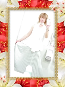 「CECIL McBEE（セシルマクビー）のアイテム（トップス）」を使った、LadiesLike　優稀。®さん（メンズ・171cm）の夏コーディネート