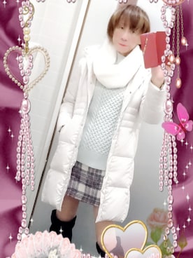 「CECIL McBEE（セシルマクビー）のアイテム」を使った、LadiesLike　優稀。®さん（メンズ・171cm）の冬コーディネート