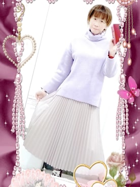 「しまむら（シマムラ）のアイテム（スニーカー）」を使った、LadiesLike　優稀。®さん（メンズ・171cm）の春コーディネート