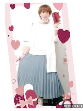 「しまむら（シマムラ）のアイテム（スニーカー）」を使った、LadiesLike　優稀。®さん（メンズ・171cm）の春コーディネート