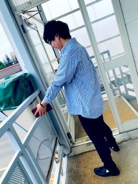 「Paul Smith（ポールスミス）のアイテム（財布）」を使った、ちかさん（メンズ・171cm）の夏コーディネート
