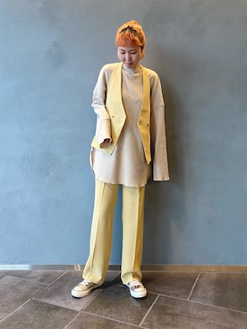 しもむーさん（レディース・167cm）の春コーディネート