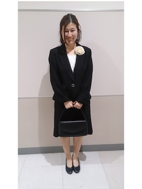 浜北さゆきさん（レディース・153cm）の冬コーディネート