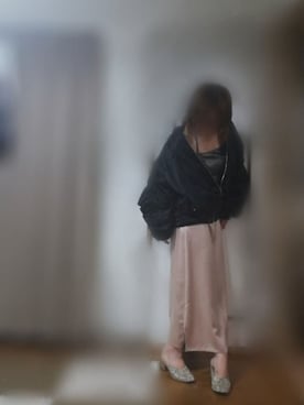 「ドルマンスリーブ」｜「アイテム（ブルゾン）」を使った、はる ◌˳⚛˚⌖capter.01さん（レディース・159cm）の秋コーディネート