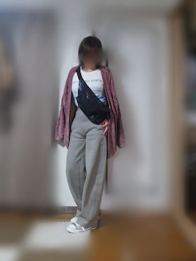 「BEAMS（ビームス）のアイテム（ボディバッグ/ウエストポーチ）」を使った、はる ◌˳⚛˚⌖capter.01さん（レディース・159cm）の秋コーディネート