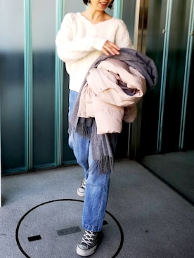 akahori_picさん（レディース・161cm）の冬コーディネート