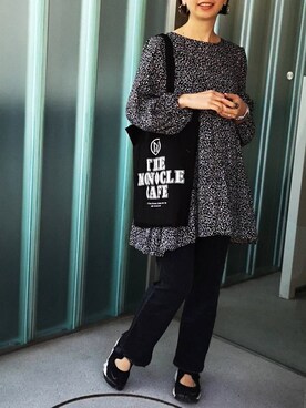 「in mood（インムード）のアイテム」を使った、akahori_picさん（レディース・161cm）の春コーディネート