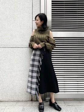 miyabi uechiさん（レディース・162cm）の秋コーディネート