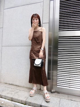 miyabi uechiさん（レディース・162cm）の夏コーディネート