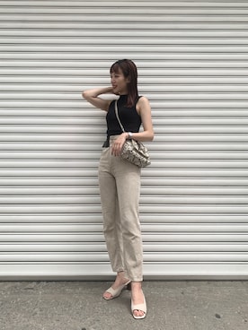 miyabi uechiさん（レディース・162cm）の夏コーディネート