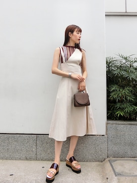 miyabi uechiさん（レディース・162cm）の夏コーディネート