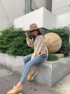 miyabi uechiさん（レディース・162cm）の秋コーディネート