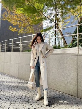 miyabi uechiさん（レディース・162cm）の冬コーディネート