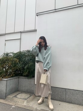 miyabi uechiさん(レディース・162cm)の冬コーディネート