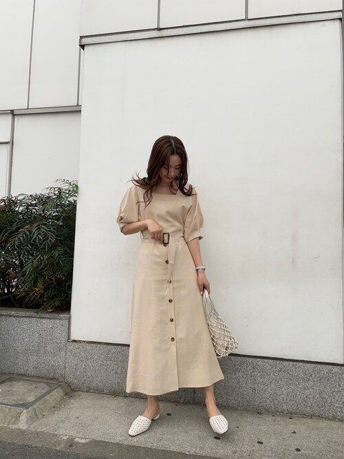 Miyabi Uechi Murua 福岡パルコ Muruaのワンピースを使ったコーディネート Wear