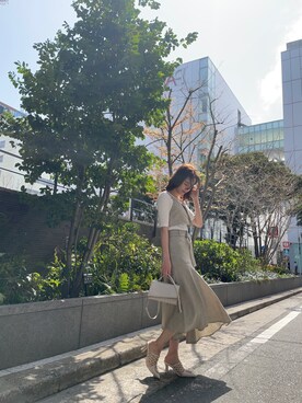 miyabi uechiさんの「ウェーブアシメマーメイドスカート」を使ったコーディネート