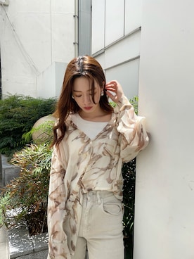 miyabi uechiさん（レディース・162cm）の春コーディネート