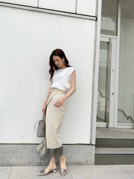 miyabi uechiさん（レディース・162cm）の春コーディネート