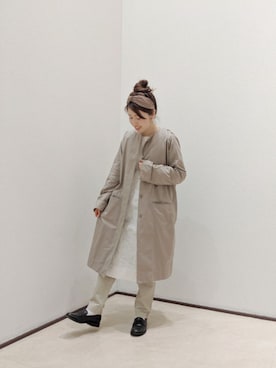 「トレンチスカート」｜masumoさん（レディース・155cm）の春コーディネート