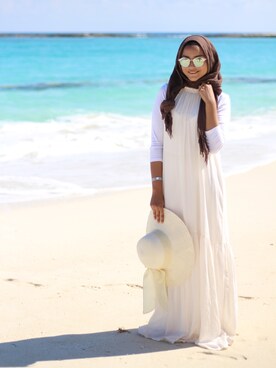 「modestfashion」｜Bushra さん（レディース・157cm）の冬コーディネート