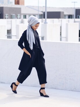 「modestfashion」｜Bushra さん（レディース・157cm）の春コーディネート
