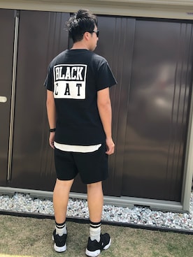 「AlexanderLeeChang（アレキサンダーリーチャン）のアイテム（Tシャツ/カットソー）」を使った、kiwiiiさん（メンズ・176cm）の春コーディネート