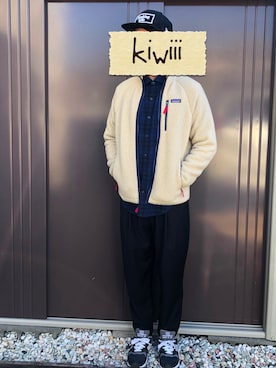 「VANQUISH（ヴァンキッシュ）のアイテム（帽子）」を使った、kiwiiiさん（メンズ・176cm）の秋コーディネート