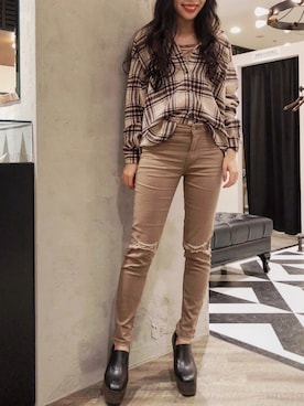 envym_akaneさん（レディース・160cm）の春コーディネート