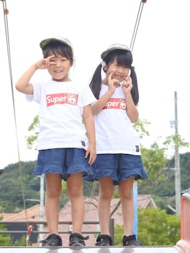 「JAM（ジャム）のアイテム」を使った、skmamさん（キッズ・110cm）の夏コーディネート