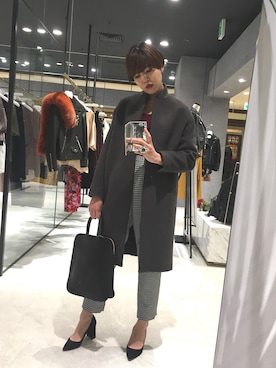 「city（シティ）のアイテム」を使った、RINAさん（レディース・164cm）の秋コーディネート