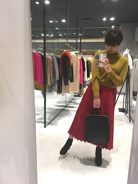 「city（シティ）のアイテム」を使った、RINAさん（レディース・164cm）の秋コーディネート