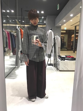 「city（シティ）のアイテム」を使った、RINAさん（レディース・164cm）の秋コーディネート