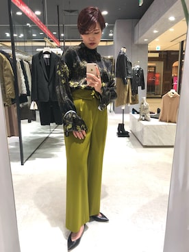 「city（シティ）のアイテム」を使った、RINAさん（レディース・164cm）の冬コーディネート