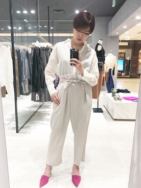 「city（シティ）のアイテム」を使った、RINAさん（レディース・164cm）の春コーディネート