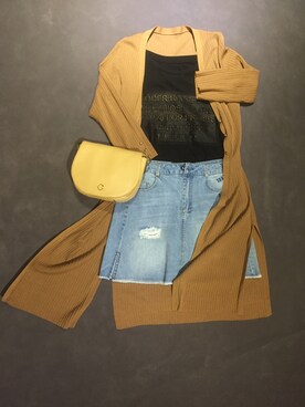 「欧美」｜扁扁 哥妹精品女装さん（レディース・166cm）の秋コーディネート